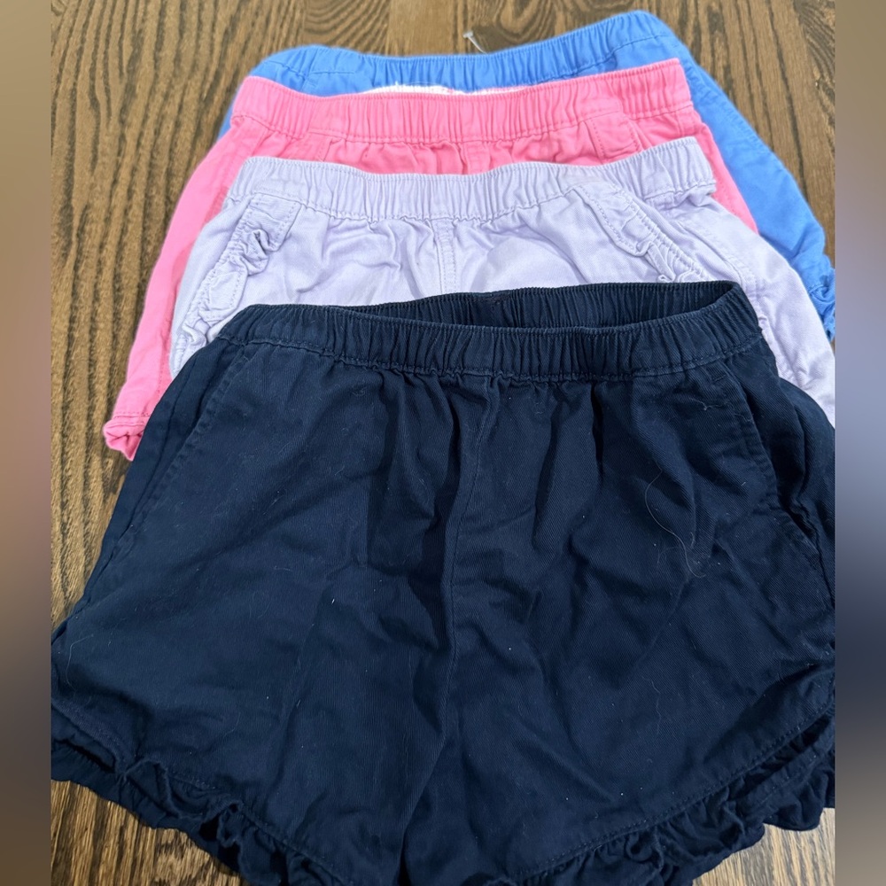 J. Crew Crewcuts BUNDLE 4 Linen Blue Shorts